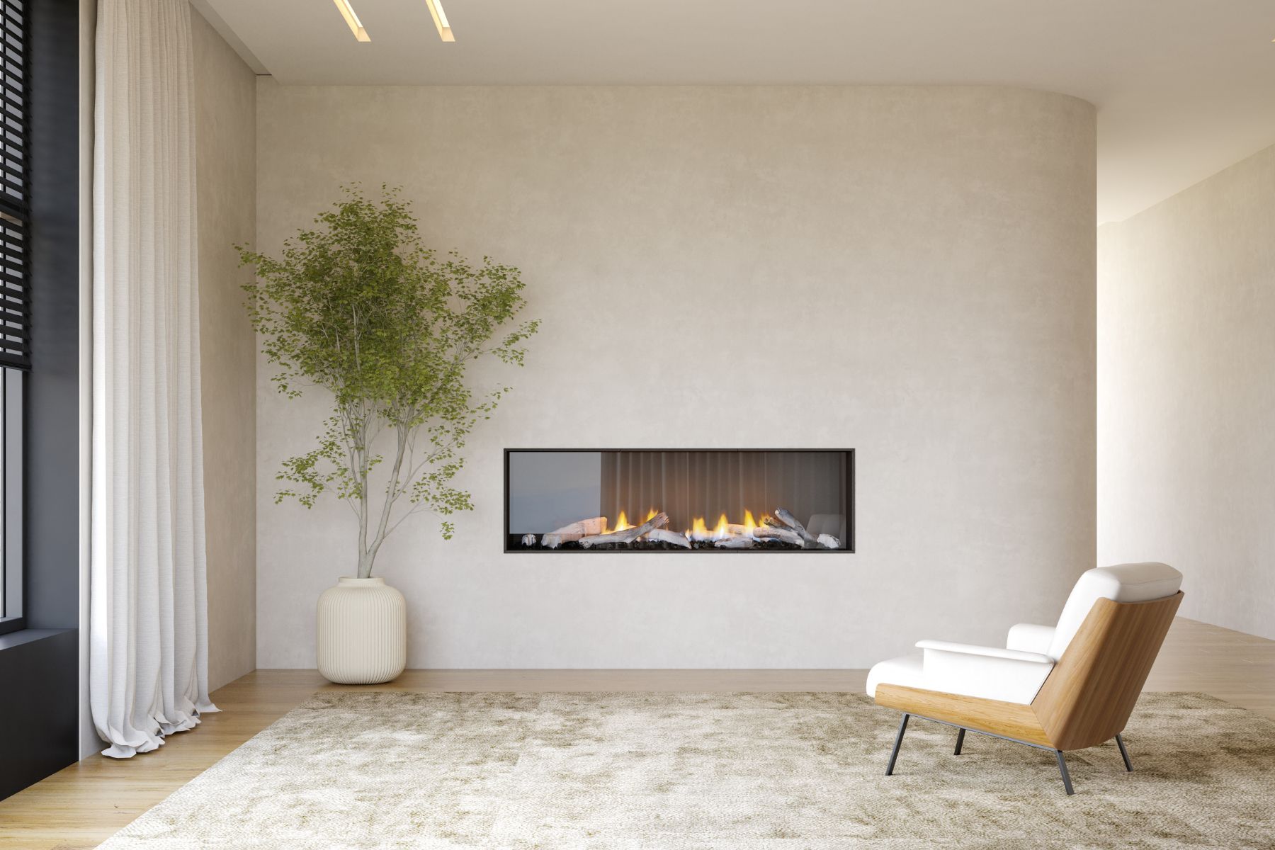 Contemporary Fireplaces